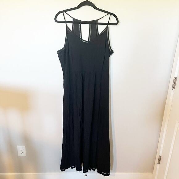 City Chic Dresses & Skirts - City chic black midi dress fit and flare women’s size 18